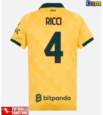 AC Milan Samuele Ricci #4 Tredje Tröja Dam 2025-26 Kortärmad